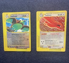 Pokémon Expedition Tauboss Holo & Tauboga Reverse Holo Set