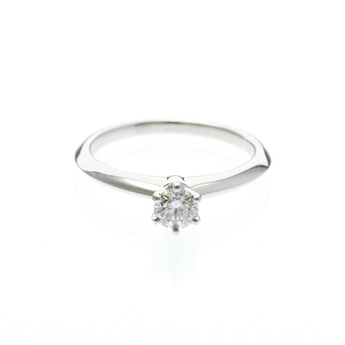 Tiffany solitär diamant ring - diamant,