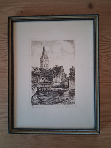 Original radierung - original,