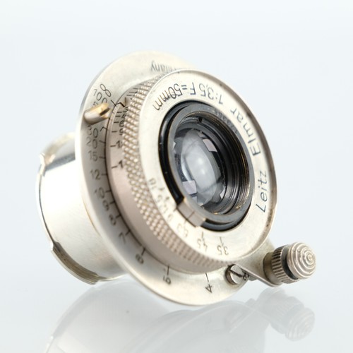 Leitz elmar 50mm 5 lens - elmar,