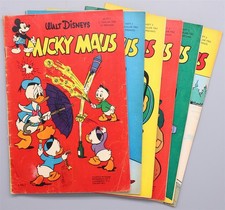 Micky Maus 1963 ab Z1 Auswahl Magazin original Comic Heft Ehapa Verlag Version 1
