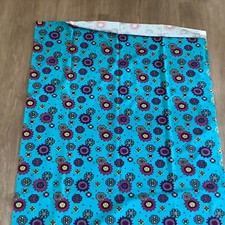 Baumwolljersey Blumen auf