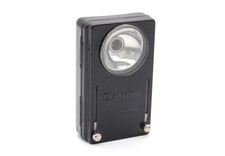 Daimon Nr. 413 Taschenlampe Handlampe schwarz Signallampe Militär alt Vintage