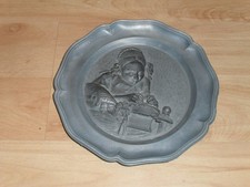 Zinnteller Wandteller mit