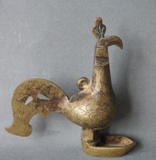 Öllampe Öl-Lampe alt antik