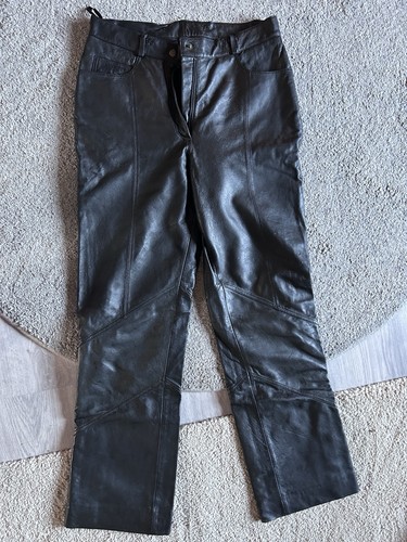 Damen biker lederjeans - , /