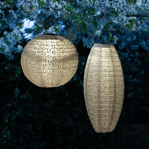 Led solar lampions - solar,