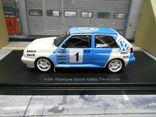 VW Golf II G60 Rallye #1 Weber Feltz TESTCAR TEST 1990 NEO Resin 1:43 