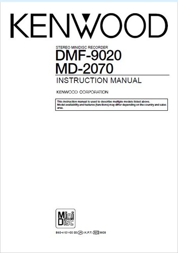 Kenwood dmf 9020 md - /, md-2070