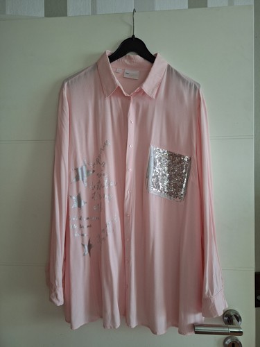 Bluse grau rosa von - gr.,