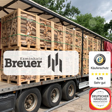 LKW Ladung 50 RM Buchen Brennholz | kammergetrocknet | Kaminholz auf Palette