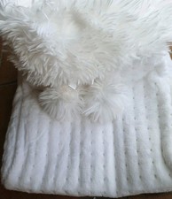 MONT CHALET Fußwärmer uni Fellimitat-Futter 4 Heizstufen 1,5h-Timer,waschbar Kü