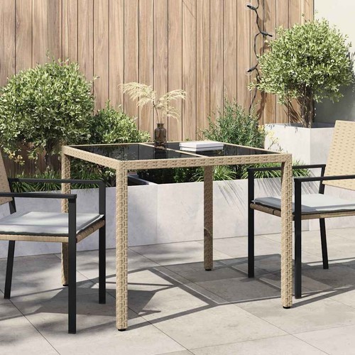 Vidaxl gartentisch beige x - vidaxl,