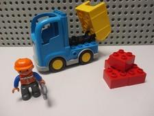 LEGO Duplo LKW Lastwagen Baustelle Kipper Figur