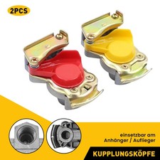 Kupplungskopf rot gelb - , m22