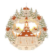 Holz Fensterbild Seiffener