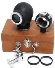 Zeiss Ikon Close-up photography adjustment head for Contax II ca. 1939.Kit