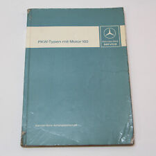 Mercedes W123 200 230 E/CE/TE Motor M 102 - Einführungsschrift Werkstatthandbuch