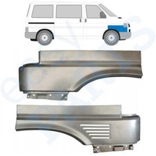 Für Volkswagen Transporter T4 1996-2003 Vorne Kotflügel Reparaturblech / Paar