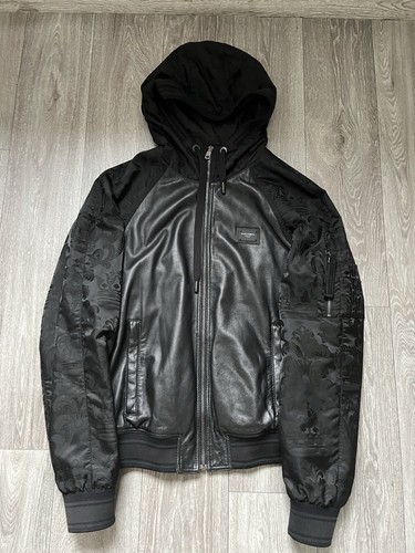 Dolce gabbana lederjacke - gabbana,