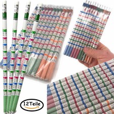 12 BLEISTIFTE + RADIERER - 1x1