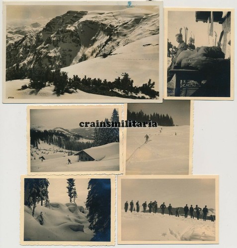 Orig foto ski lehrgang - foto,