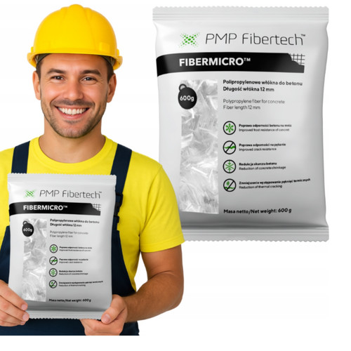 600g polypropylenfasern mm - 600g,