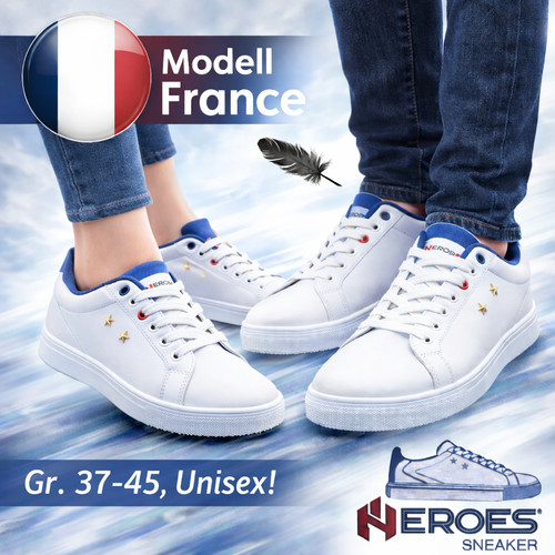 France fan sneaker weiss - france,