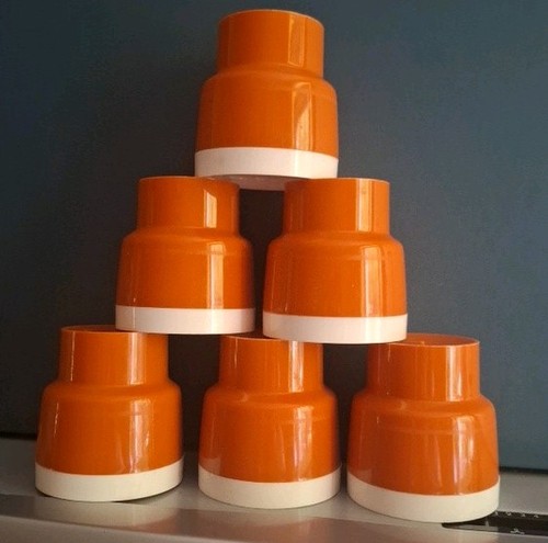 Ddr eisbecher braun - ddr, 6x