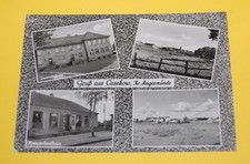 AK Casekow (Kr. Angermünde) /  Schule - Kaufhaus  1962  / Kurt Mader-Karlshorst