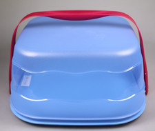 Tupperware Junge Welle Kuchenschatz J48 Kuchenbehälter Tortenbehälter + Griff