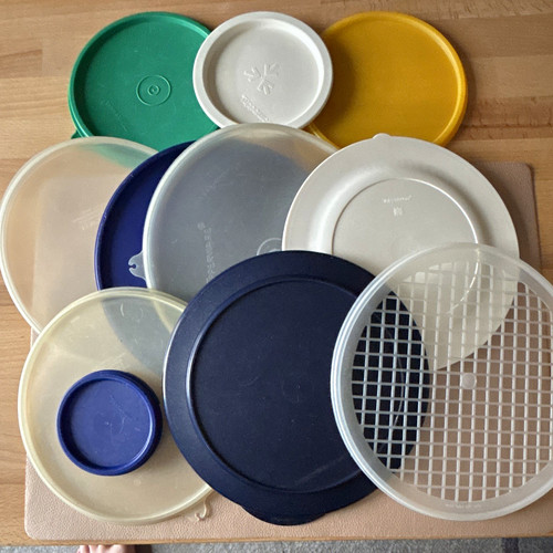 Tupperware deckel konvolut - tupperware,