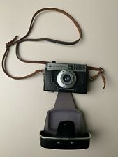 Agfa Isomat-Rapid C mit Agfa Color-Agnar 4,5/38mm mit ETUI, Silber/Schwarz, GUT