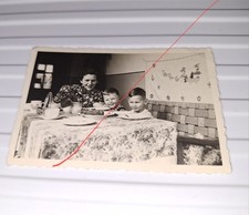 Altes Foto Jungen Küche