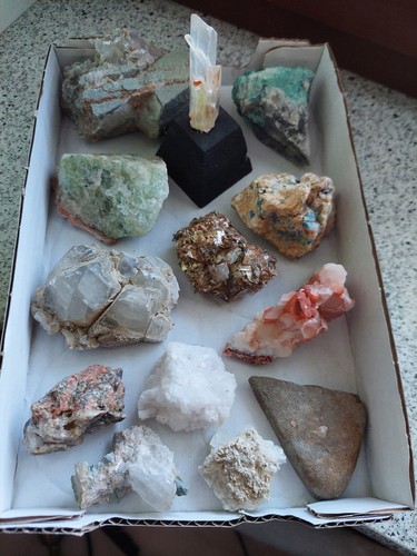 Mineralien sammlung - -,