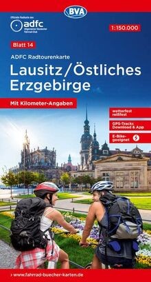 Adfc radtourenkarte lausitz - 14,