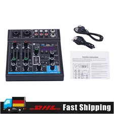4 Kanal bluetooth Mixer USB