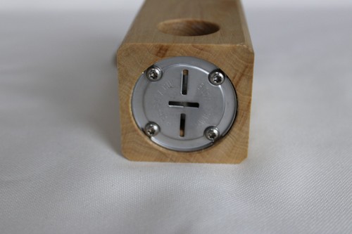 Muskatnussmühle aus weisbuche - muskatnussmühle,