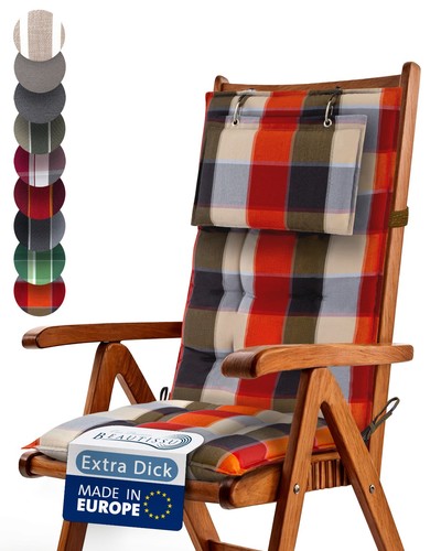 8er set auflage sitzauflage - set,