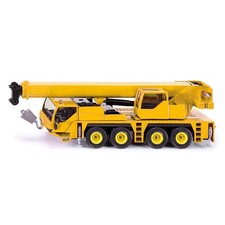 SIKU Kinder Spielzeug Feuerwehr LKW 4-Achs - Kranwagen Feuerwehrauto Kran 2110