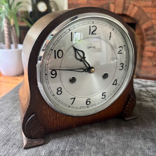 Smiths albany oak kaminuhr - oak,