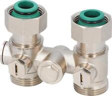 Einrohr-Hahnblock für Heizkörperanschluss DN20