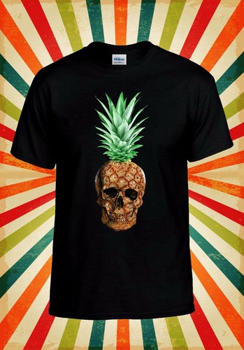 Shirt ananas totenkopf - t-shirt, retro