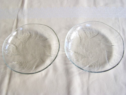 Teller glas mittelgroß - 2,