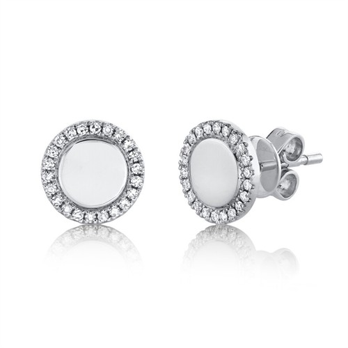 Diamant ohrstecker 14k - ohrstecker,