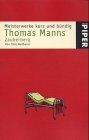 Thomas manns zauberberg - thomas,