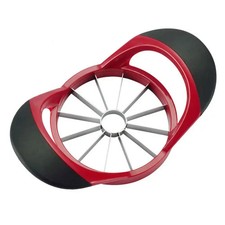 Robuster Apfelkeilschneider Schneider Entkerner Teiler Edelstahl Rot UK Verkäufer