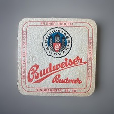 Vintage Budweiser Budvar Beer