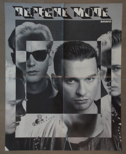 Depeche mode poster aus 1990 - depeche,