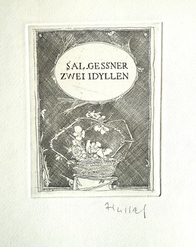 Horst hussel originalgraphik - hussel,